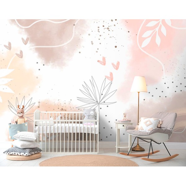 Mural Infantil Abstrato Fantasia VCAF-064