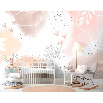 Mural Infantil Abstrato Fantasia VCAF-064