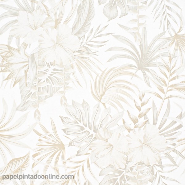 Papel de parede FLORES TROPICAIS 221