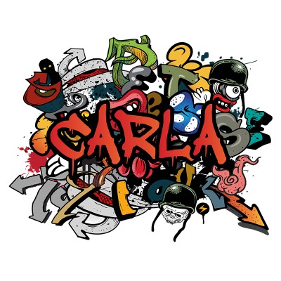 Vinilo Graffiti Pared Juvenil GRF002C Rojo Vinilo Graffiti Pared Juvenil GRF002C Rojo