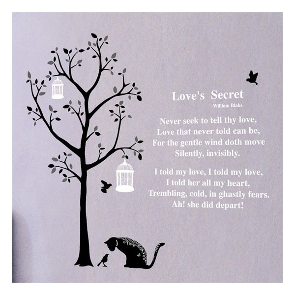 STICKER POEM & TREE DS-08220