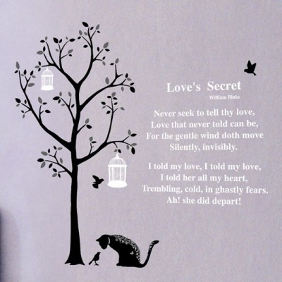 STICKER POEM & TREE DS-08220
