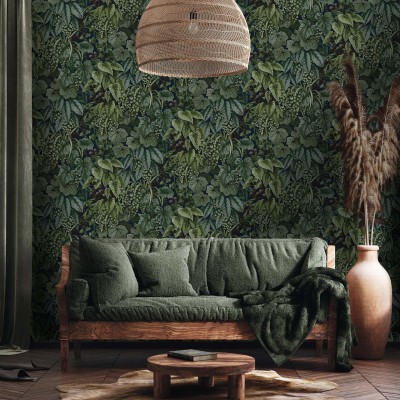 Paper pintat amb fulles Cascading Gardens 91361 2