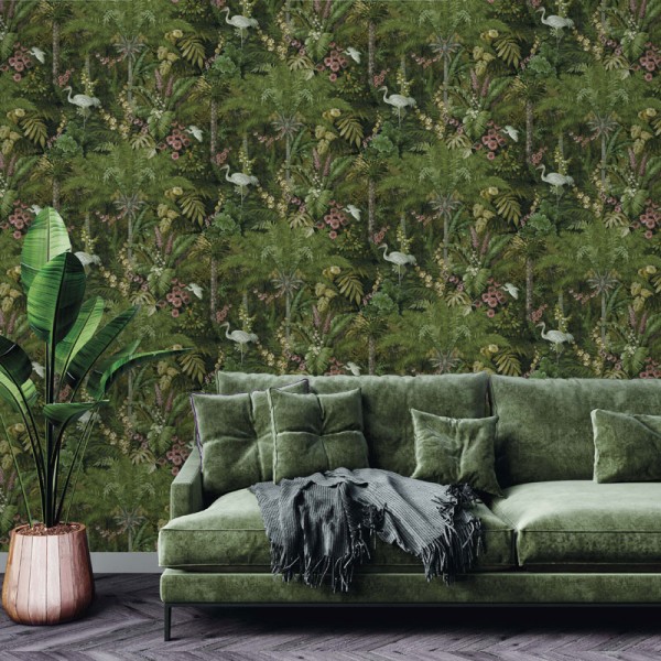 Papel de parede CASCADING GARDENS 91442