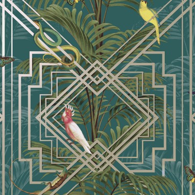 Papel de parede CASCADING GARDENS 91460 Papel de parede CASCADING GARDENS 91460