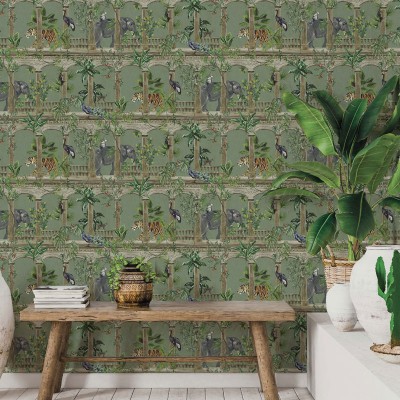 Papel de parede CASCADING GARDENS 91353