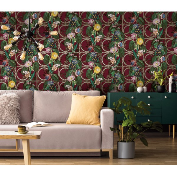 Papel pintado CASCADING GARDENS 91434