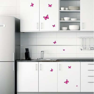 STICKER PINK BUTTERFLIES DS-08244