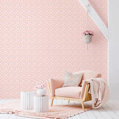 Papel de parede PEQUENAS FLORES ROMÂNTICAS 2577