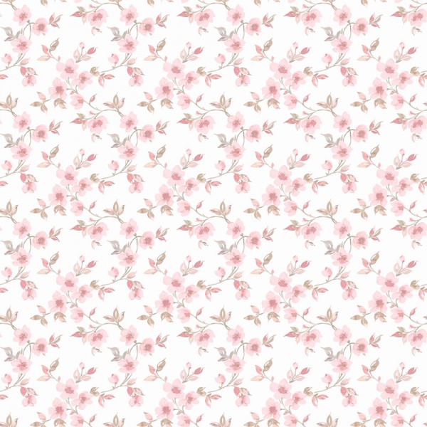Paper pintat FLORETES ROMÀNTIQUES 2583