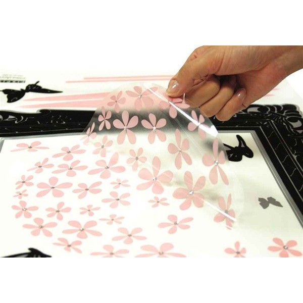 STICKER PINK FLOWER DV-08601