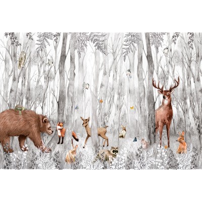 Mural Infantil Bosque Escondido ANIM505