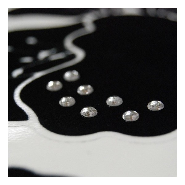 STICKER WHITE FLOWER DV-08604