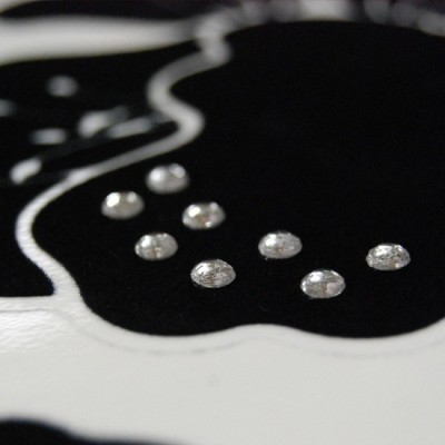 STICKER WHITE FLOWER DV-08604