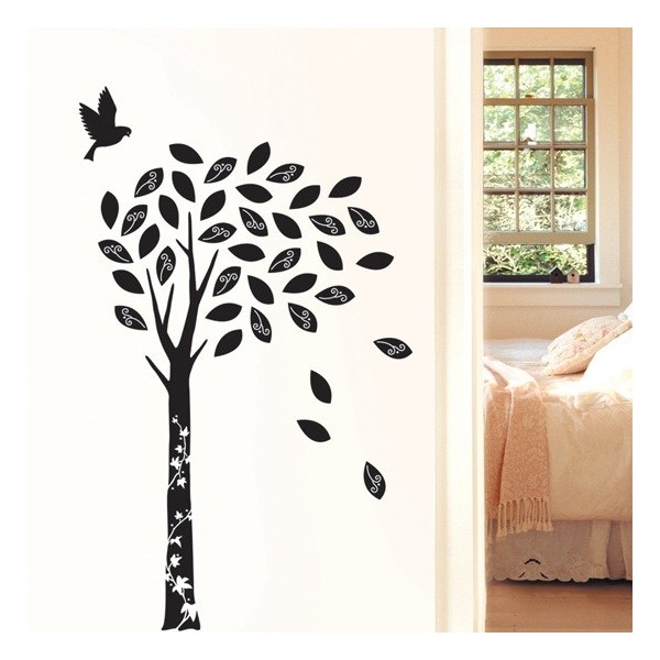 STICKER BLACK TREE DV-08605