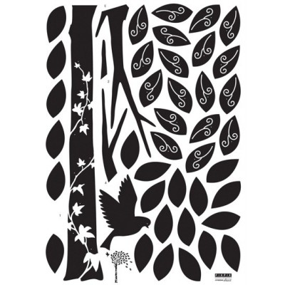 STICKER BLACK TREE DV-08605