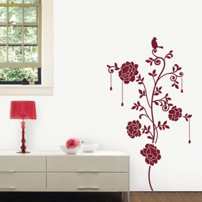 STICKER WINE COLOUR ROSES DV-08610 2