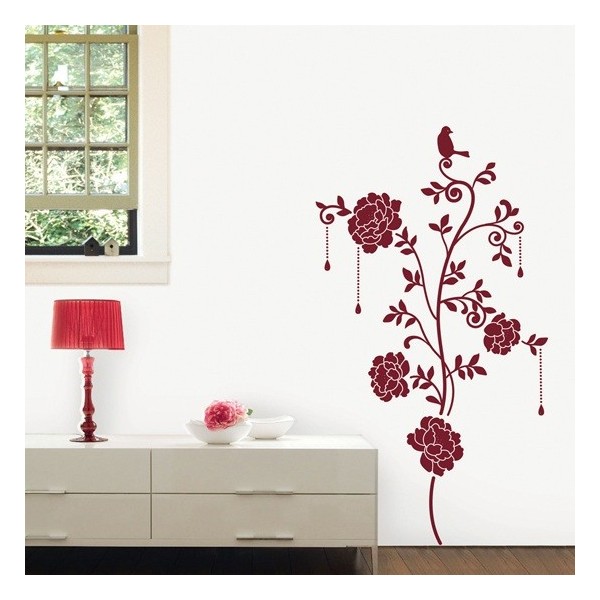 STICKER WINE COLOUR ROSES DV-08610 STICKER WINE COLOUR ROSES DV-08610