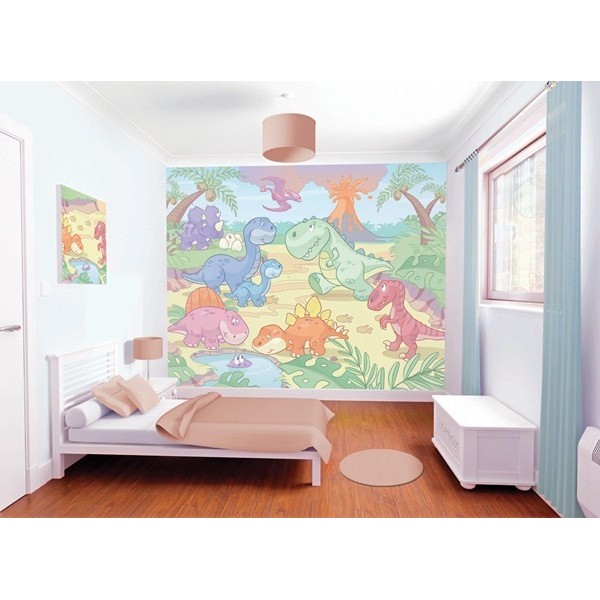 Fotomural Infantil BABY DINO WORLD