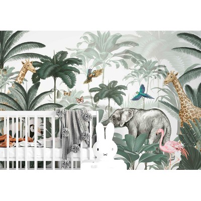 Mural Infantil Selva Abundante ANIM549 2