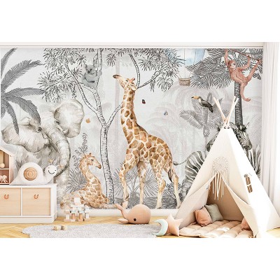 Mural Infantil Selva Amorosa ANIM550