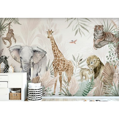 Mural Infantil Selvagem ANIM554 2