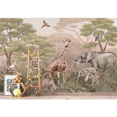 Mural Infantil Safari Capvespre ANIM555 2
