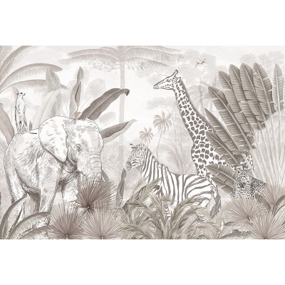 Mural Infantil Selva de Boira ANIM560 Mural Infantil Selva de Boira ANIM560