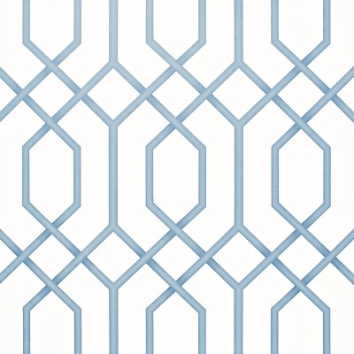 Papel de parede geométrico azul