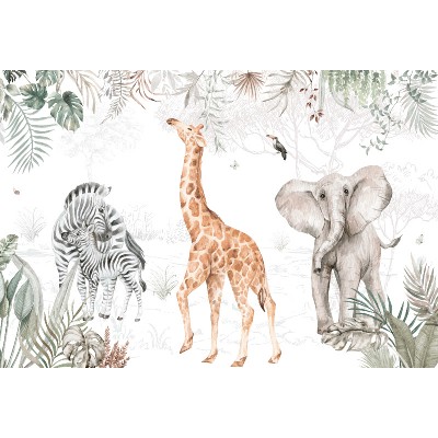 Mural Infantil Selva de Tendresa ANIM572