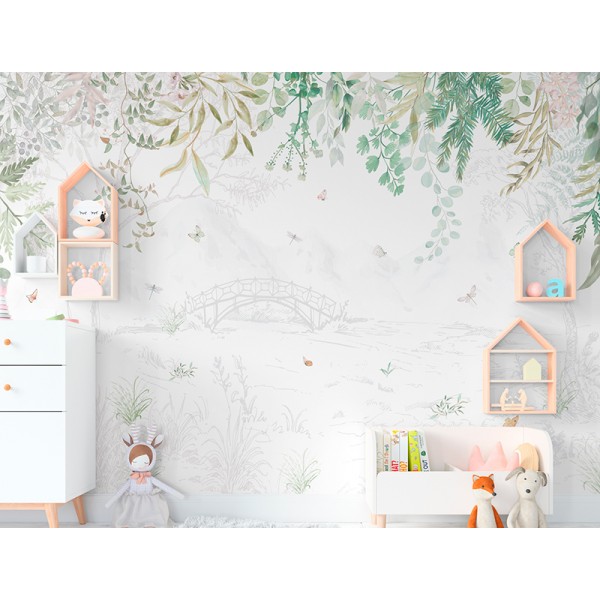 Mural Infantil Bosc de Pau ANIM576