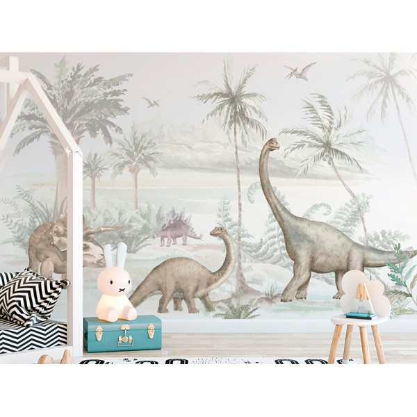 Mural Infantil Juràssic ANIM582 Mural Infantil Juràssic ANIM582