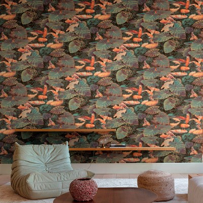 Papel de parede FOLHAS E CARPAS 186-2279