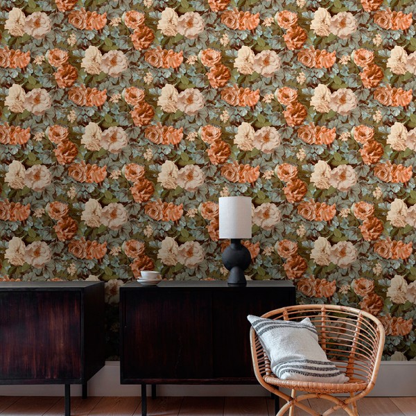 Paper pintat FLORS VINTAGE 186-2267 Paper pintat FLORS VINTAGE 186-2267