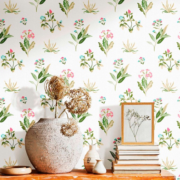 Papel pintado FLORES SILVESTRES 84012