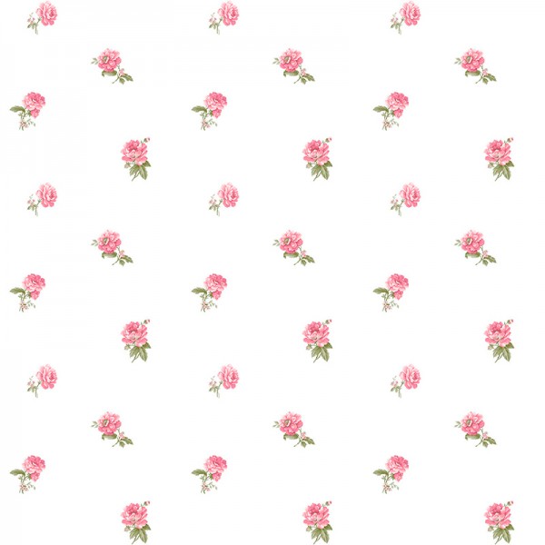 Papel pintado FLORES ROMÁNTICAS PEQUEÑAS 84030
