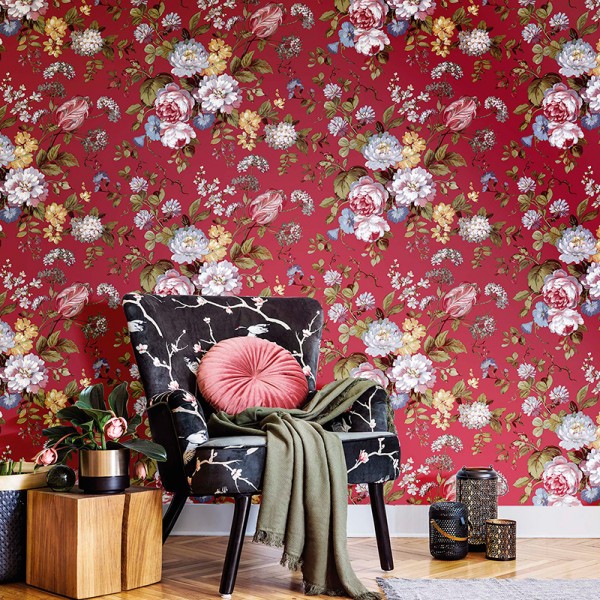 Papel pintado JARDÍN ROMÁNTICO 84022