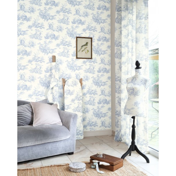 Papel pintado LES BELLES TOILES DE JOUY LBTJ_8791_62_17