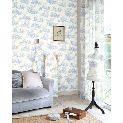 Papel pintado LES BELLES TOILES DE JOUY LBTJ_8791_62_17