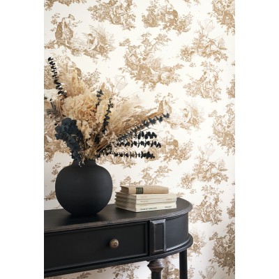 Papel de parede LES BELLES TOILES DE JOUY LBTJ_8791_91_03 2