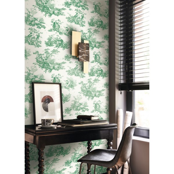 Papel de parede LES BELLES TOILES DE JOUY LBTJ_8791_77_10
