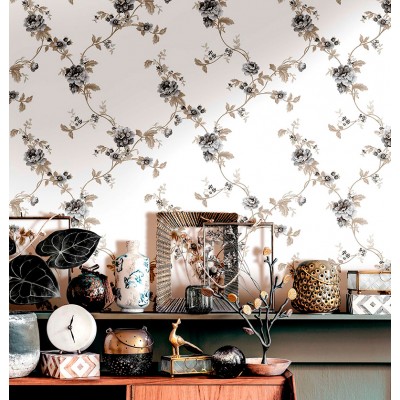 Papel pintado CLÁSICO FLORAL 84033 Papel pintado CLÁSICO FLORAL 84033