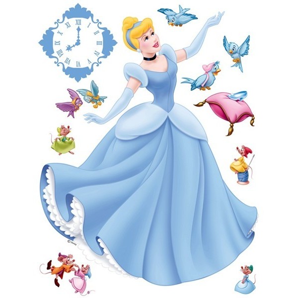 STICKER DISNEY CINDERELLA DK-865