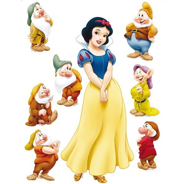 STICKER DISNEY SNOW WHITE DK-859