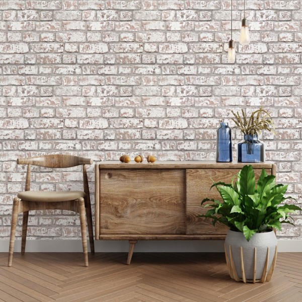 Papel pintado Ladrillo Rústico Papel pintado Ladrillo Rústico
