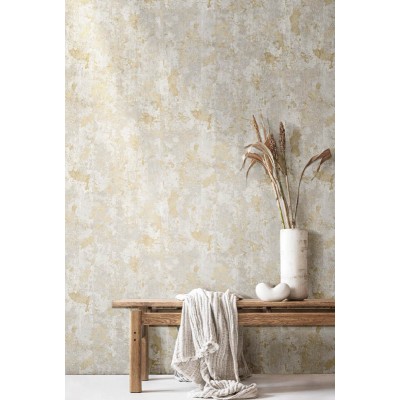 Papel pintado vinílico con imitación a pared envejecida, Cvlto de Parato, alta calidad