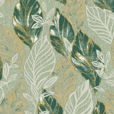 Paper pintat plantes amb fulles grans beix, alta qualitat Cvlto de Parato Paper pintat plantes amb fulles grans beix, alta qualitat Cvlto de Parato