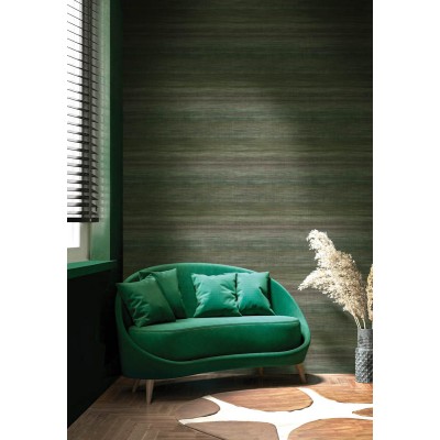 Papel pintado efecto desgastado verde vinilico CVLTO 21151