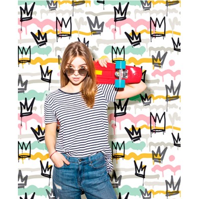 Paper pintat CORONES GRAFFITI 1616621 2