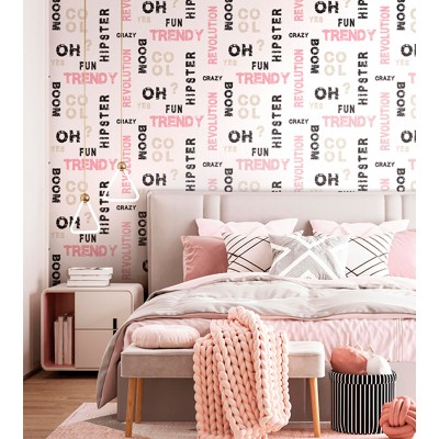 Papel de parede LETRAS TRENDY 1616625 2